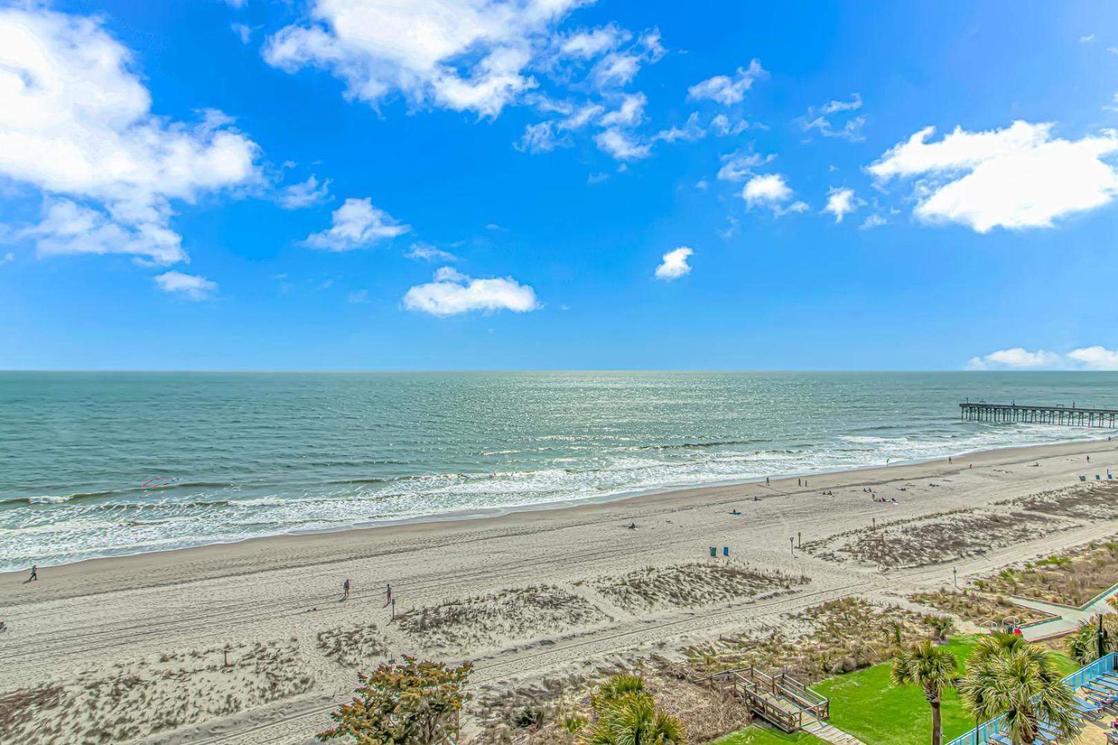 מירטל ביץ' Beautiful Condo! Direct Oceanfront - 1 Bedroom, 1 Bath - Atlantica 200 מראה חיצוני תמונה